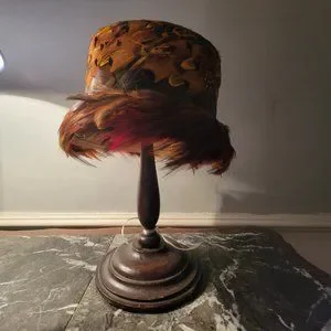 Accessories | Vintage Feather Hat Circa 194s Hills 